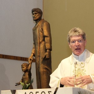 Preč. Anton Bozanić predvodio misu u Nacionalnom svetištu sv. Josipa u Karlovcu